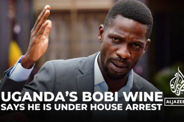 Uganda party says leader Bobi Wine detained; police say escorted him home