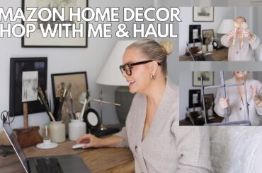 AMAZON HOME DECOR SHOP WITH ME & HAUL | Amazon Must Haves | Brandy Jackson