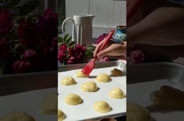 Classic French Profiteroles! #shorts