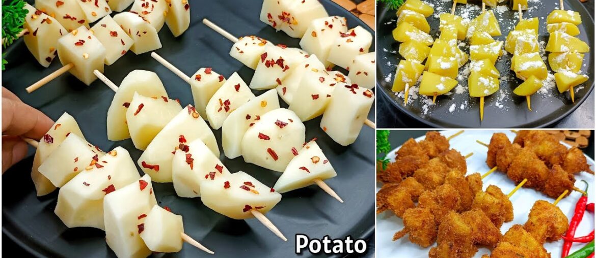 2 Minutes Potato Sticks | Easy Snacks Recipes | Potato Snacks | New Recipe | Snacks Recipes 2 Minutes Potato Sticks | Easy Snacks Recipes | Potato Snacks | New Recipe | Snacks Recipes