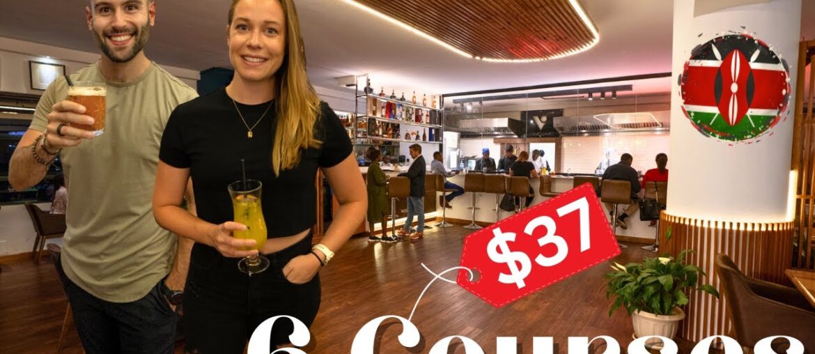 NEW Fine Dining Concept In Nairobi / The Vanguard Lounge