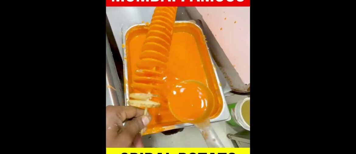 French Fries Ka Sbse Brhiya Alternative #streetfood #tasty #food #spiralpotato #spicy #potato