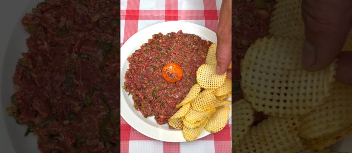 Beef tartare | French classics | #classicfrench #recipe #beef #french