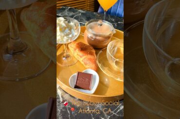 Best French-style Hot Chocolate | No Alcohol Adult Bar | Things to do in Atlanta