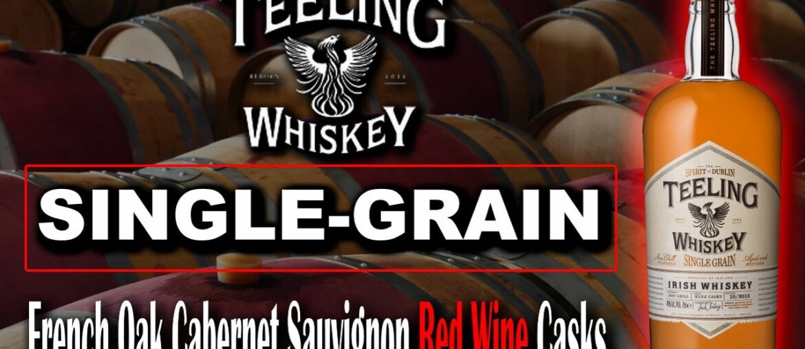 Teeling Whiskey Single Grain | Exclusively Aged In Cabernet Sauvignon Casks