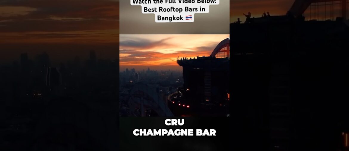 Unforgettable Night of Luxury at CRU Champagne Bar in Bangkok