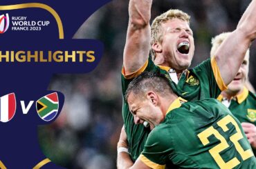 Springboks break French hearts | France v South Africa | Rugby World Cup 2023 Highlights