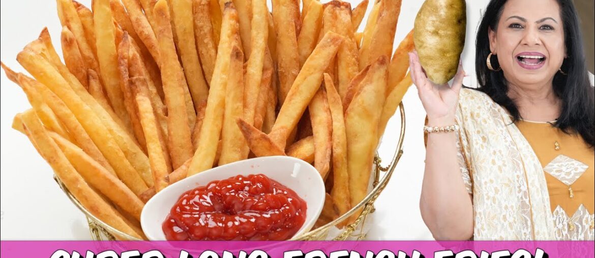 Game Day Special! Crispy Extra Long French Fries Super Easy Recipe in Urdu Hindi   RKK