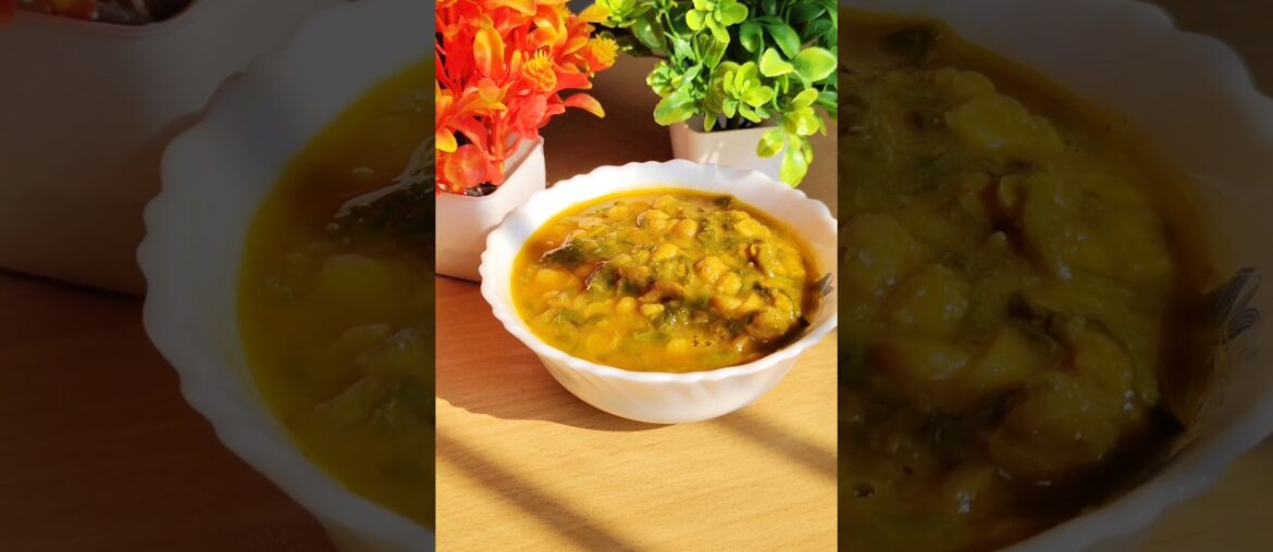 Chana dal Palak Recipe || Dal Palak Recipe #shorts Chana dal Palak Recipe || Dal Palak Recipe #shorts