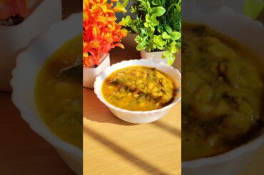 Chana dal Palak Recipe || Dal Palak Recipe #shorts