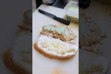 Tandoori chicken panini recipe with French Fries