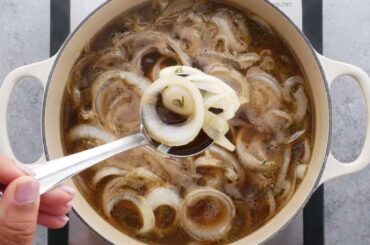 French Onion Soup with Marsala Wine