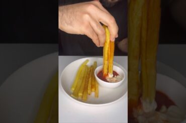 Perfect French Fries #asmr #shorts #food #asmrcooking #potatosnacks