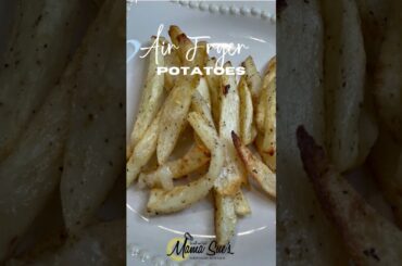 Best Air Fryer Potatoes!  Easy and delicious French fries!  Easy fried potatoes!