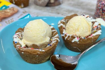Cookie Ice Cream Cup
