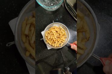 how to make crispy french fries at home.