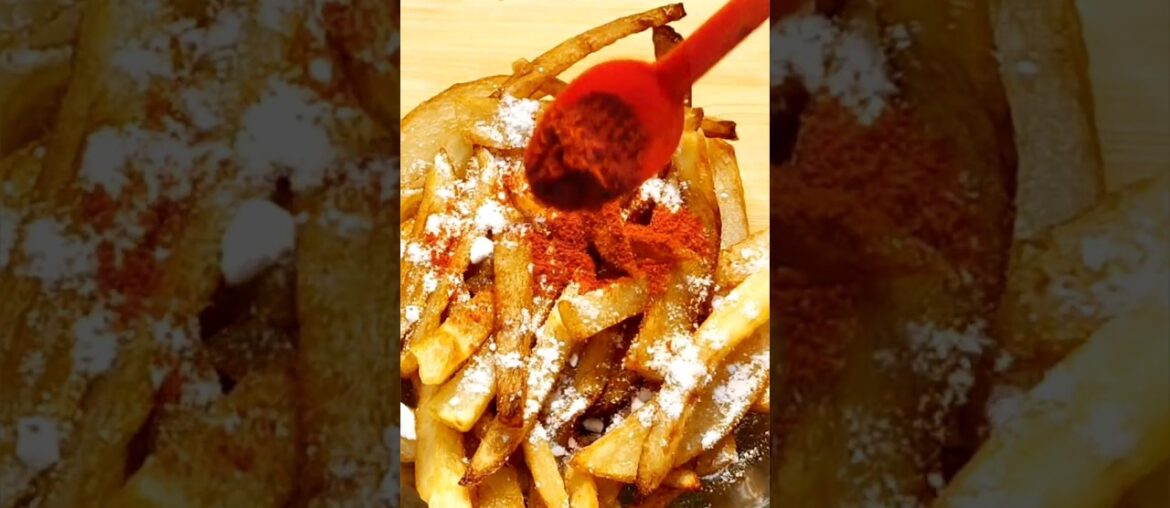 FRENCH FRIES RECIPE #shorts #trending #viral #ytstudio #ytshorts #food #frenchfries