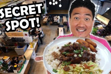 Crazy LA FOOD HALL TOUR! Caribbean Food to Korean Food!