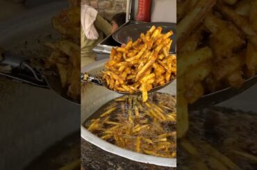 French Fries in Afghani Style #frenchfries ##fries #fingerchips #streetfood
