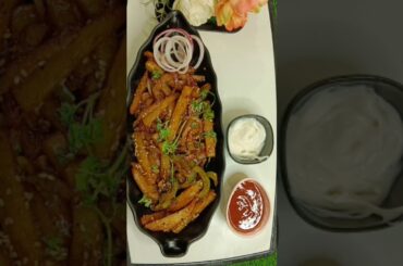 French fries Manchuria recipe | viral shots | trending shorts
