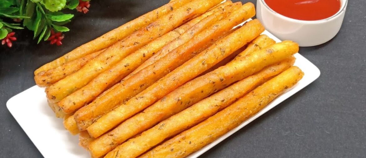 New Style Amazing Potato sticks Recipe! Its So Delicious! Crispy Potato Snacks! French Fries Recipe