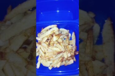 French fries | plain sandwich #kidz #lunchbox #viral #shortvideo