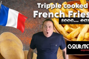 Crispy Perfection (2023 - 4K) Tripple cooked Fries  | Gourmet Express #crispyfries  #homemadefries