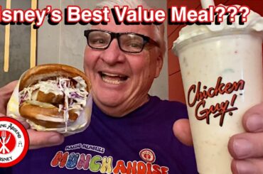 DISNEY SPRINGS MERCHANDISE TOUR AND LUNCH AT CHICKEN GUY | DISNEY DINING REVIEW | CHICKEN GUY