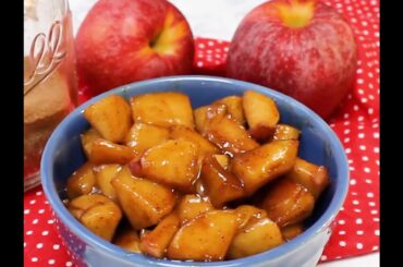 How to Make Cinnamon Apples | MY HEAVENLY RECIPES