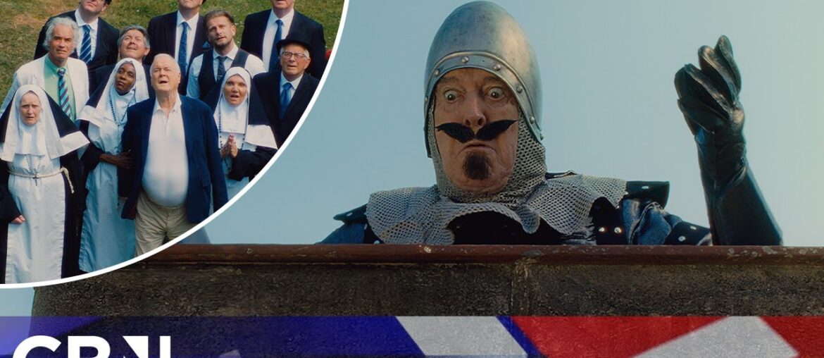 The French Taunter returns! | John Cleese reprises classic Monty Python role