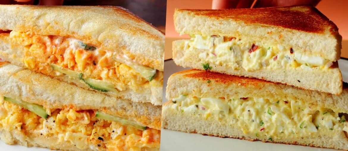 3 Easy Egg Mayo Sandwich Recipes