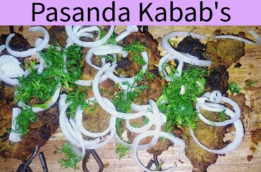 Lucknow Famous Pasanda Kabab Recipe || How to Cook Pasanda Kabab