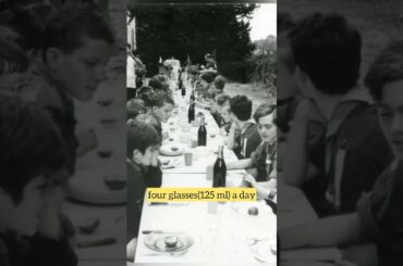 Fact: when children could drink wine at school in France #shorts #facts #factshorts