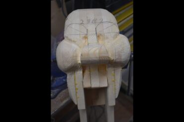 Otis part 8, how to make a ventriloquist dummy, figure out of wood.