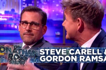Steve Carell Explains Fine Dining Standards To Gordon Ramsay | Uncut | The Jonathan Ross Show