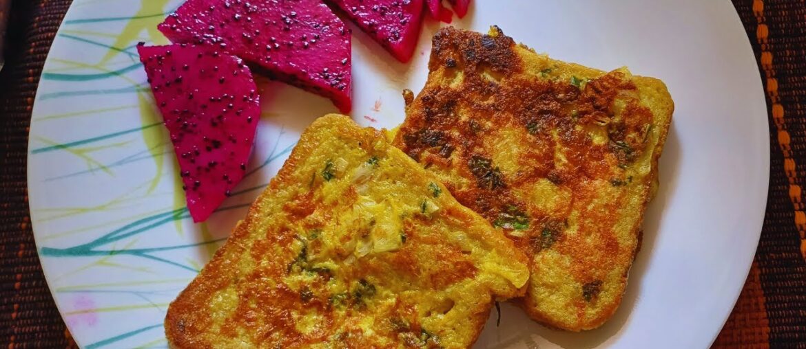 Desi Masala French Toast for Breakfast | Indian Twist: Quick flavorful Masala French Toast