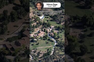 Johnny Depp’s village in France worth $55M | Celebrities Homes