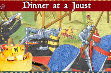 Dining at a Real Medieval Tournament