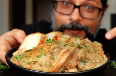 Indians try a classic French dish: Chicken Fricassee