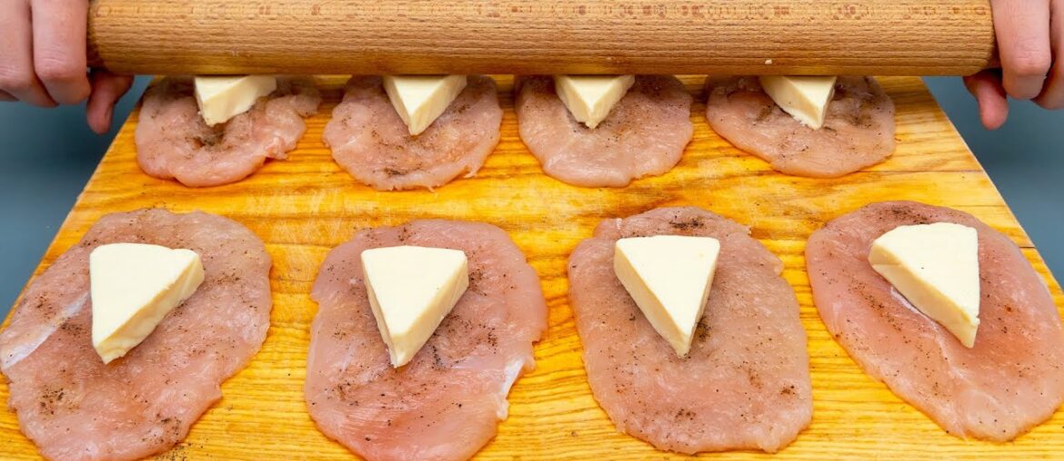 I learned this trick in a French restaurant! The juicy chicken rolls I learned this trick in a French restaurant! The juicy chicken rolls