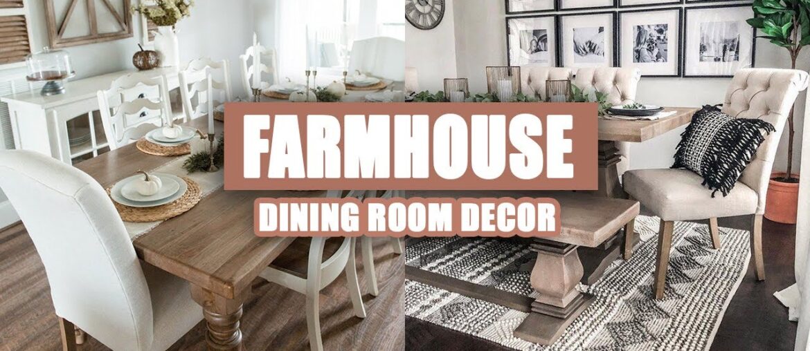 45+ Beautiful Farmhouse Dining Room Decor Ideas 45+ Beautiful Farmhouse Dining Room Decor Ideas