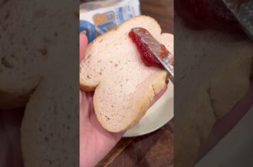 Easy Peanut Butter & Jelly French Toast with Bananas #recipe #shortsvideo