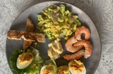 Comme j’ai vu beaucoup de crevettes sur le sub, enieme plat avec crevettes