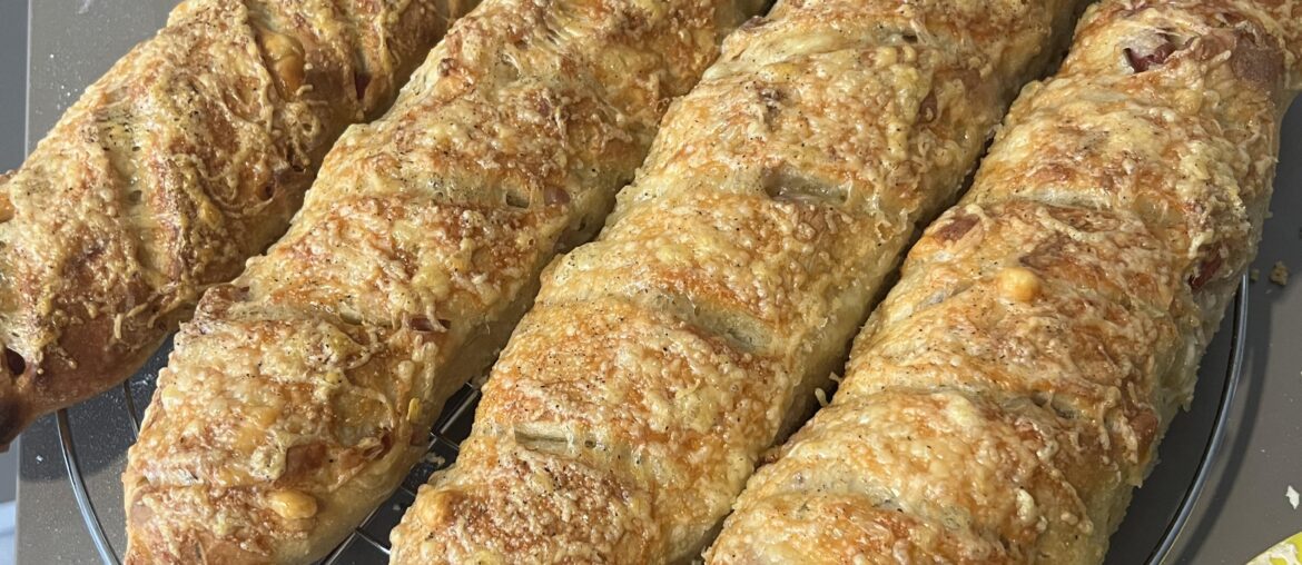 Ficelles au lard et à l’emmental pour l’apéro 🍻