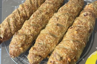 Ficelles au lard et à l’emmental pour l’apéro 🍻