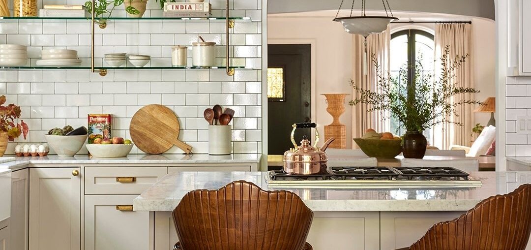 Renovated kitchen in a 1920s East Hancock Park home, Los Angeles [1080x1440]