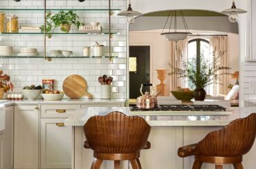 Renovated kitchen in a 1920s East Hancock Park home, Los Angeles [1080x1440]