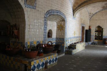 Old kitchen in Puebla, Mexico
