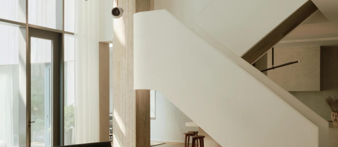 Brutalist Triplex Loft In Manhattan, NY [2580x3440]