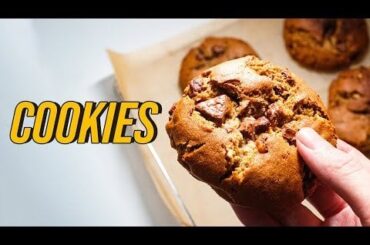 Cookies chocolat au lait & noix de pécan